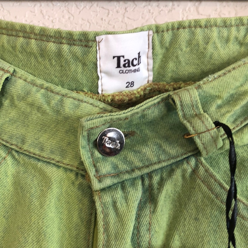 TACH CLOTHING Lubina Jean in Green - Picture 3 of 7